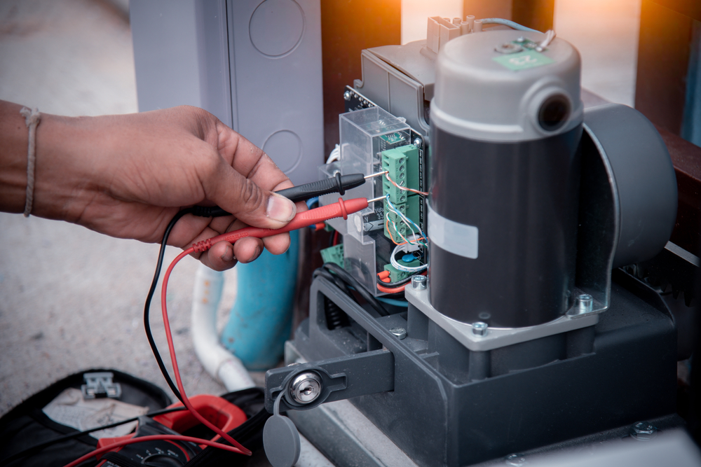 Garage door opener repair for homeowners fixing motor and remote control system safely