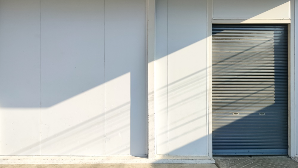 Modern home featuring durable and stylish steel garage doors